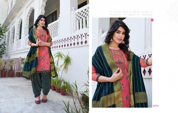 Kalaroop Bandhej Designer Silk Festive Wear Salwar